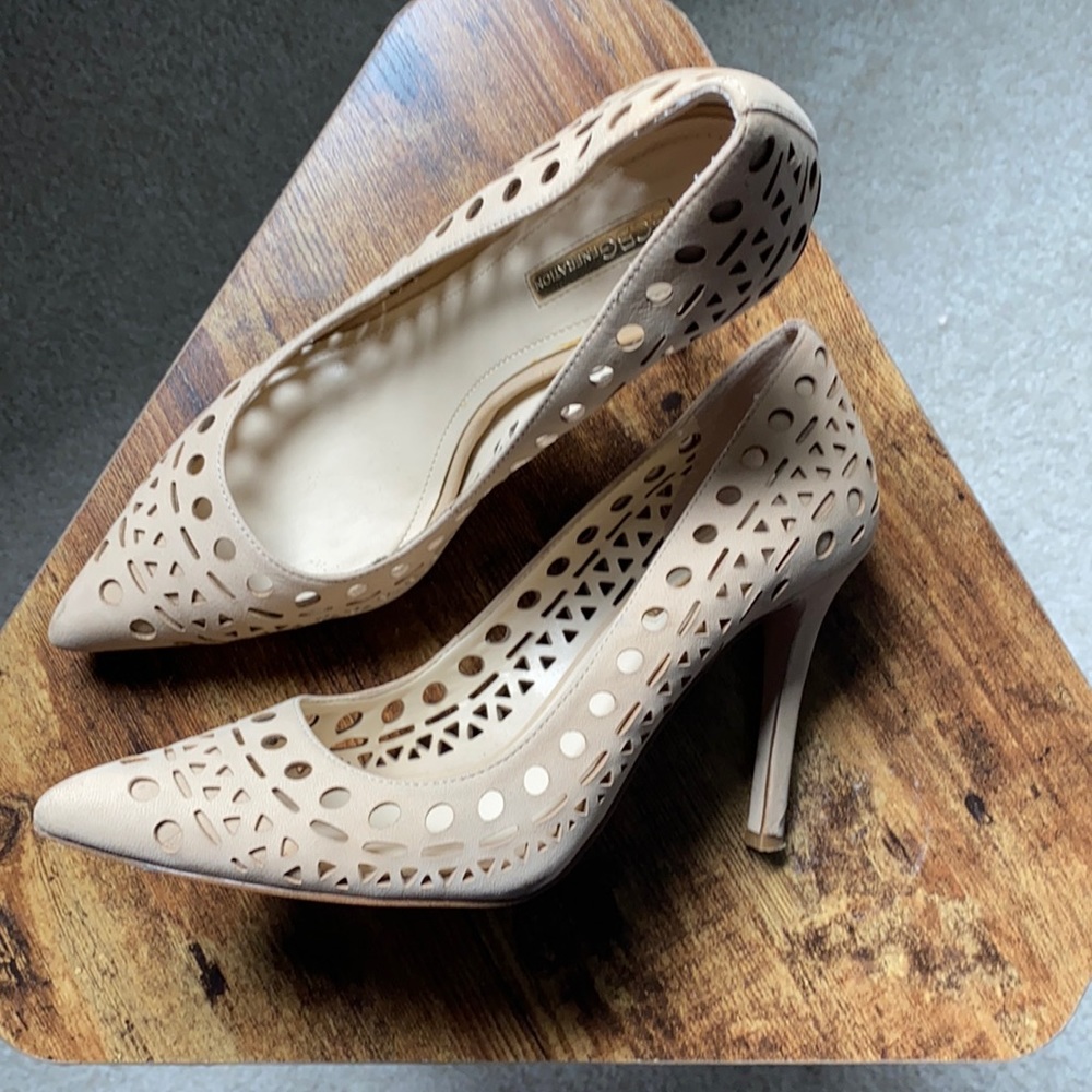 BCBGeneration Beige Heels